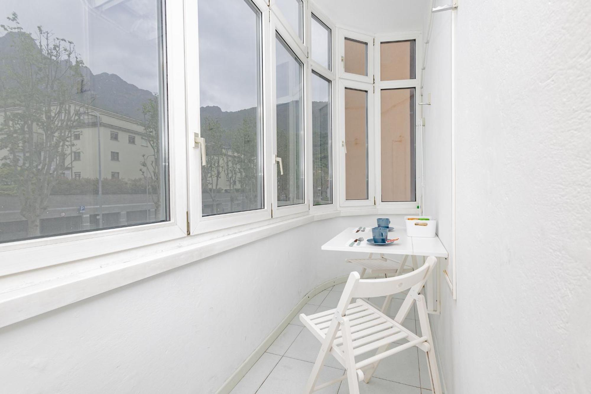 Ferienwohnung Casablanca Lecco Exterior foto