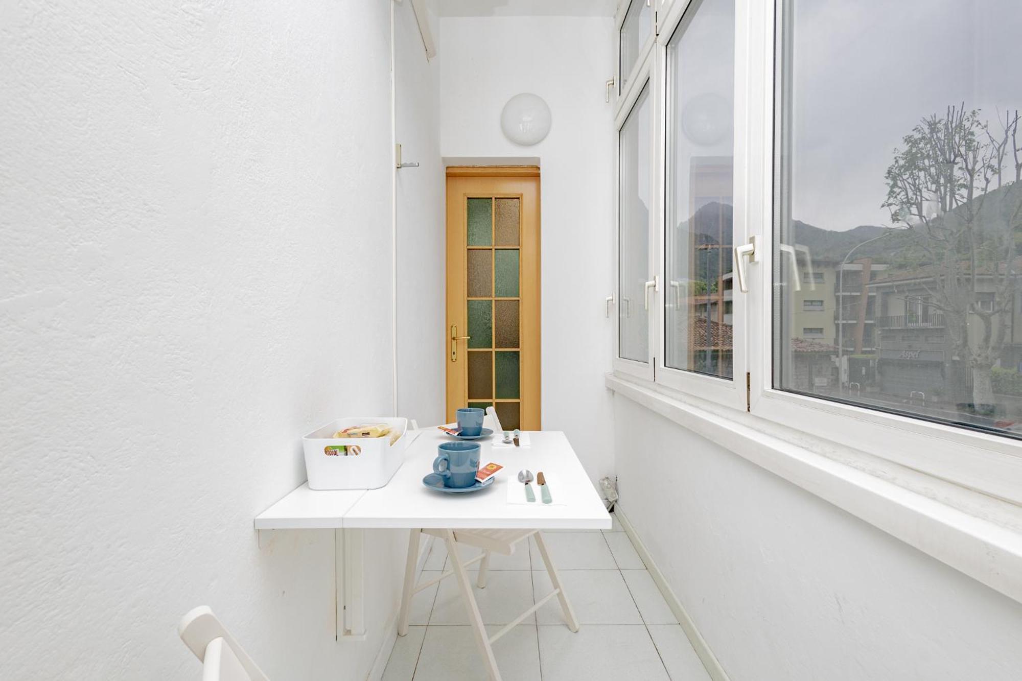 Ferienwohnung Casablanca Lecco Exterior foto